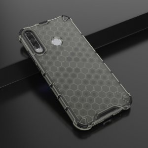 Honeycomb противоударный матовый чехол для Huawei P40 lite E - Черный