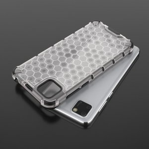 Honeycomb противоударный матовый чехол для Huawei Y5p / Honor 9S - Белый