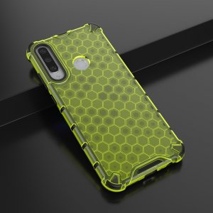 Honeycomb противоударный матовый чехол для Huawei Y6p - Зеленый