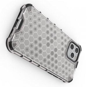 Honeycomb противоударный матовый чехол для iPhone 12 Pro 6.1 / Max 6.1 - Белый