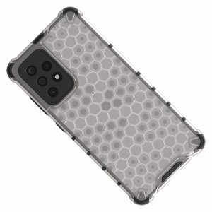 Honeycomb противоударный матовый чехол для Samsung Galaxy A52 - Серый