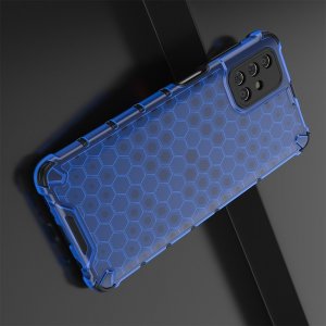 Honeycomb противоударный матовый чехол для Samsung Galaxy M31s - Синий
