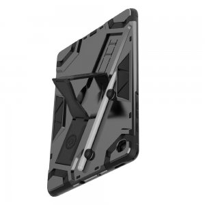Hybrid Armor Ударопрочный чехол для Samsung Galaxy Tab S6 Lite 10.4 с подставкой - Черный