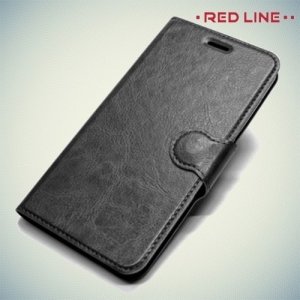 Red Line чехол книжка для Huawei Honor 4x - Черный