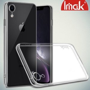 IMAK Crystal Прозрачный пластиковый кейс накладка для iPhone XR
