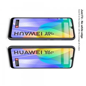 Imak Full Screen Защитное стекло для Huawei Y6p черное
