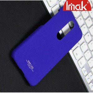 Imak Матовая пластиковая Кейс накладка для Nokia 4.2 Синий Ультратонкий с защитой кнопок и камеры