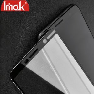 Imak Pro+ Full Glue Cover Защитное с полным клеем стекло для Nokia 7 Plus черное
