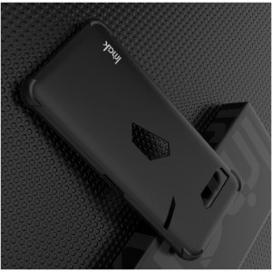 IMAK Shockproof силиконовый защитный чехол для Asus ROG Phone 2 черный и защитная пленка