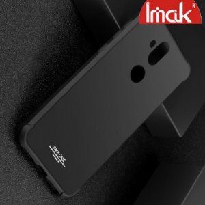 IMAK Shockproof силиконовый защитный чехол для Asus Zenfone 5 Lite ZC600KL черный и защитная пленка