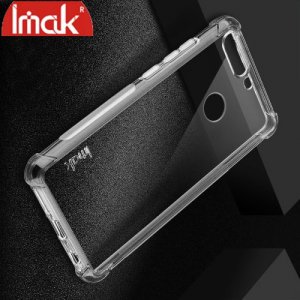 IMAK Shockproof силиконовый защитный чехол для Huawei Honor 7C Pro прозрачный и защитная пленка