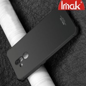 IMAK Shockproof силиконовый защитный чехол для Huawei Mate 20 lite черный и защитная пленка
