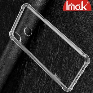 IMAK Shockproof силиконовый защитный чехол для Huawei Nova 3 прозрачный и защитная пленка