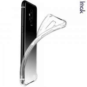 IMAK Shockproof силиконовый защитный чехол для Nokia 6.2 прозрачный и защитная пленка