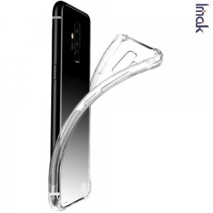 IMAK Shockproof силиконовый защитный чехол для OnePlus 8 прозрачный и защитная пленка