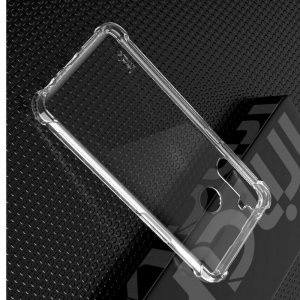 IMAK Shockproof силиконовый защитный чехол для OPPO Realme 5 Pro прозрачный и защитная пленка