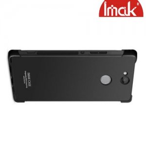 IMAK Shockproof силиконовый защитный чехол для Sony Xperia XA2 Plus черный и защитная пленка