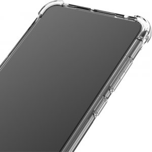IMAK Shockproof силиконовый защитный чехол для Xiaomi Redmi Note 9T прозрачный и защитная пленка