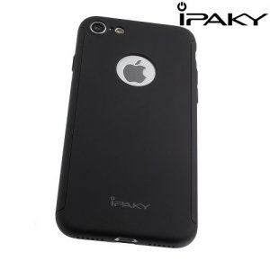 iPaky 360 series чехол для iPhone 8/7 с полной защитой корпуса – Черный
