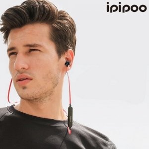 IPIPOO беспроводные bluetooth наушники гарнитура с микрофоном
