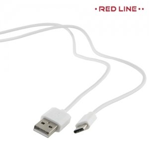 Кабель USB Type-C Белый Red Line