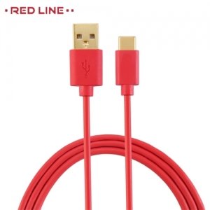 Кабель USB Type-C Красный Red Line