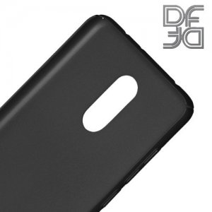 Кейс накладка DF Soft Touch для Xiaomi Redmi 5 Plus - Черный