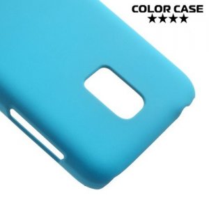 Кейс накладка для Samsung Galaxy S5 mini - Голубой 