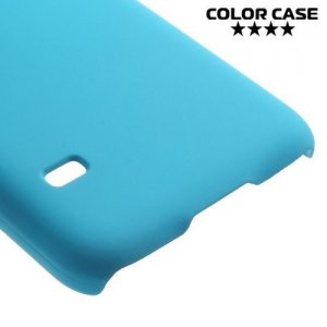 Кейс накладка для Samsung Galaxy S5 mini - Голубой 
