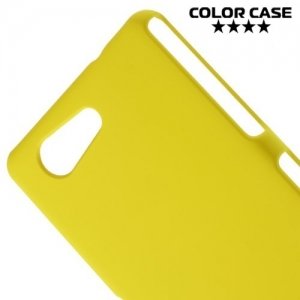 Кейс накладка для Sony Xperia Z3 Compact D5803 - Желтый