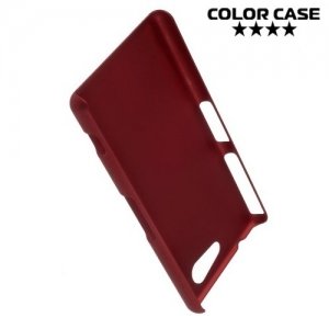 Кейс накладка для Sony Xperia Z3 Compact D5803 - Красный