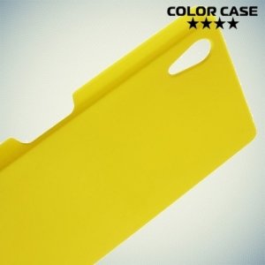 Кейс накладка для Sony Xperia Z5 ColorCase - Желтый