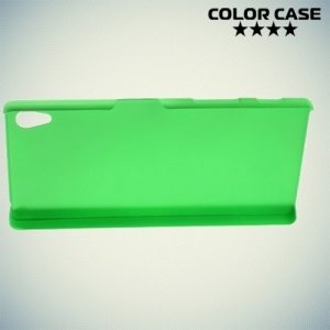 Кейс накладка для Sony Xperia Z5 ColorCase - Зеленый