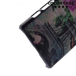 Кейс накладка для Sony Xperia Z5 Compact E5823 - с рисунком Париж