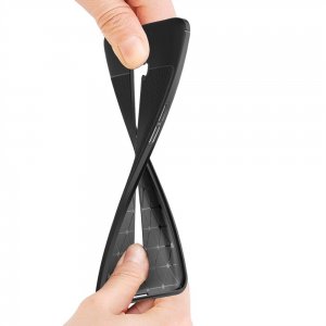 Leather Litchi силиконовый чехол накладка для OPPO Reno 2 Z - Черный