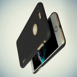 Loopee тонкий пластиковый чехол накладка для iPhone 8 Plus / 7 Plus - Черный