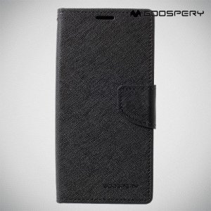 Mercury Goospery Горизонтальный чехол книжка для Samsung Galaxy S10 Plus - Черный