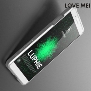 Металлический алюминиевый бампер для Huawei ShotX - Серебряный