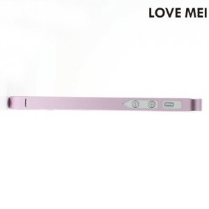 Металлический алюминиевый бампер для iPhone SE - Розовый