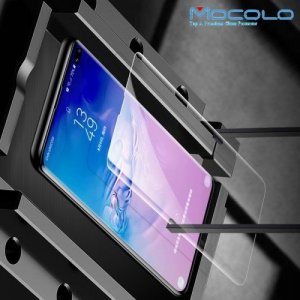 MOCOLO Изогнутое защитное 3D стекло для Samsung Galaxy S10 Plus - Прозрачное Жидкий Ультрафиолетовый Клей