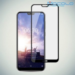 MOCOLO Защитное стекло для Nokia 6.1 Plus / X6 2018 - Черное
