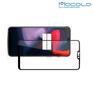 MOCOLO Защитное стекло для OnePlus 6 - Черное