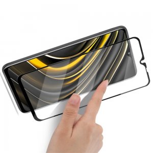 Защитное стекло для Xiaomi Poco M3 - Черное