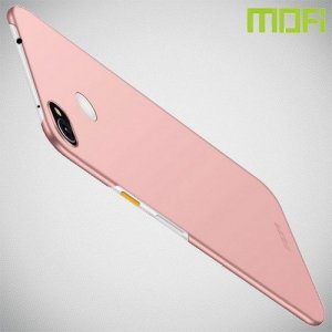 Mofi Slim Armor Матовый жесткий пластиковый чехол для Google Pixel 3a XL - Розовое Золото