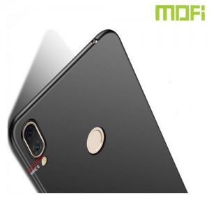 Mofi Slim Armor Матовый жесткий пластиковый чехол для Huawei P smart+ / Nova 3i - Черный