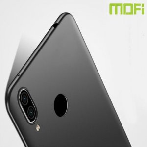 Mofi Slim Armor Матовый жесткий пластиковый чехол для Huawei Y7 / Y7 Pro 2019 - Черный