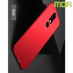 Mofi Slim Armor Матовый жесткий пластиковый чехол для Nokia 4.2 - Красный