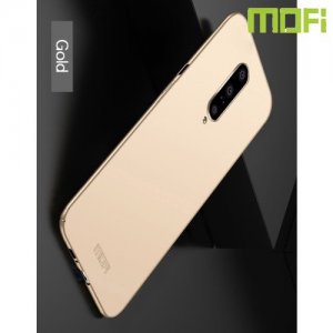 Mofi Slim Armor Матовый жесткий пластиковый чехол для OnePlus 7 Pro - Золотой