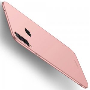 Mofi Slim Armor Матовый жесткий пластиковый чехол для Samsung Galaxy A20s - Светло-Розовый