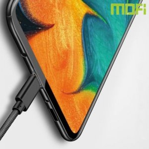 Mofi Slim Armor Матовый жесткий пластиковый чехол для Samsung Galaxy A40 - Розовое Золото